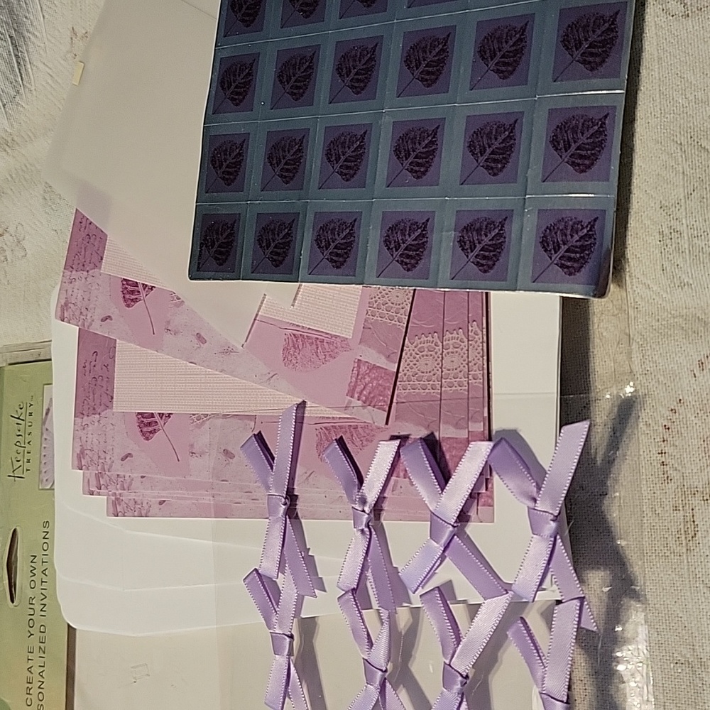 Personal invitation set